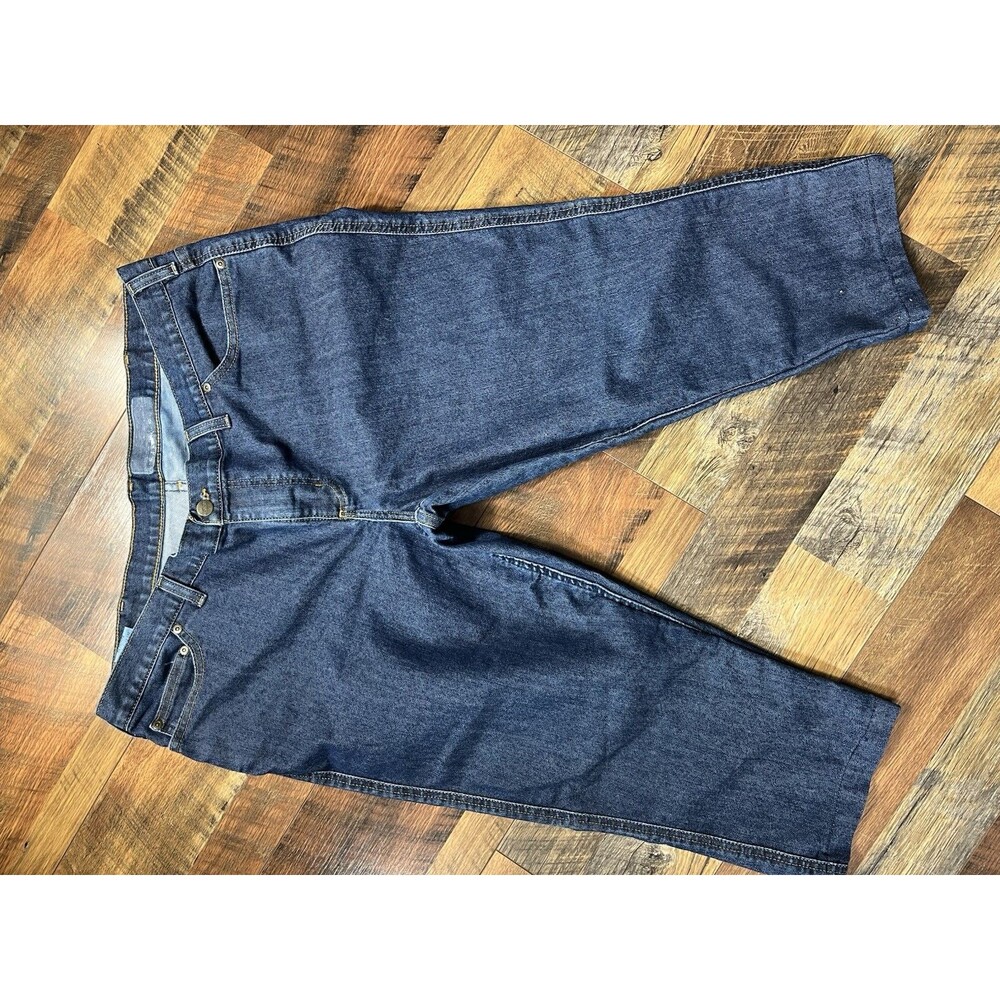 Carhartt Womens Jeans Size 18 Regular Dark Wash Straight Leg Denim Relaxed Fit